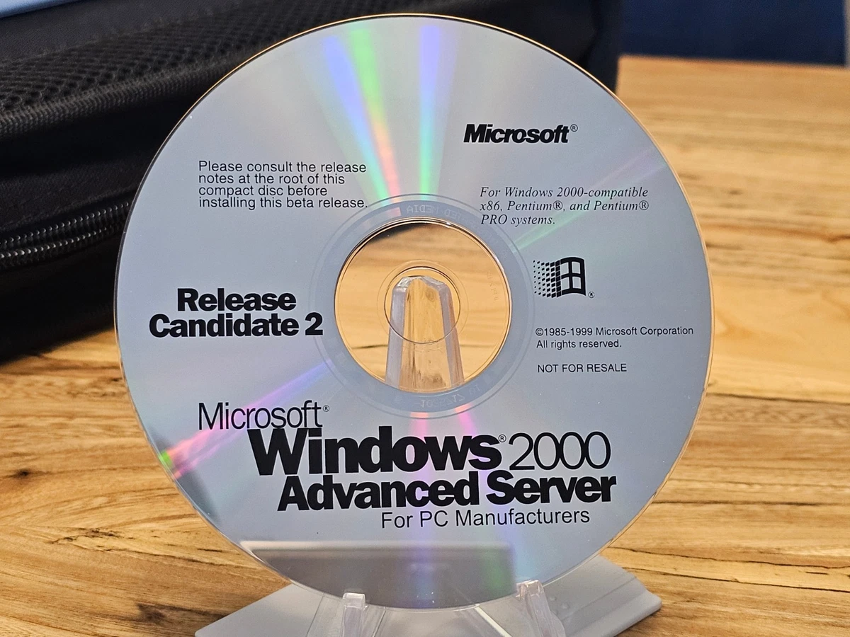 Microsoft Windows 2000 Server Operating System Software for sale