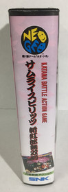 JPN Samurai Shodown III 3 NEO GEO AES Japan SPIRITS No Manual NEOGEO Ships USA
