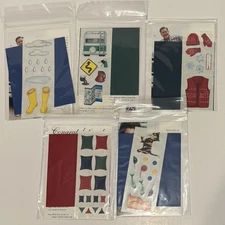 LOT of 5 Creative Memories Congratulations Sticker & Die Cut Kits #19