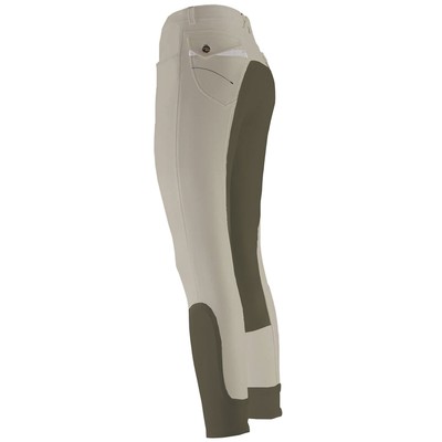 Eurostar Ruby Reithose 42 Umber Beige Vollbesatz Kunstleder