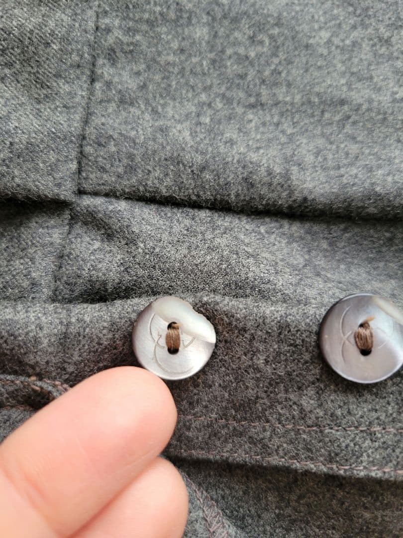 GUCCI Vintage Batwing Dress Beaded Decoration One Piece Size 38 147368K Authen thumbnail 15