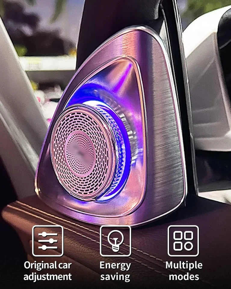 Alto-falante giratório 4D tweeter para Mercedes-Benz W222 2014-2020 S500 S550 Classe S - Imagem 3 de 4