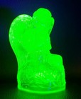 Boyd's Crystal Art Glass ANGEL #17/2 SUNSHINE 6-4-08 Glows Praying 4-1/4" NOS — photo 1