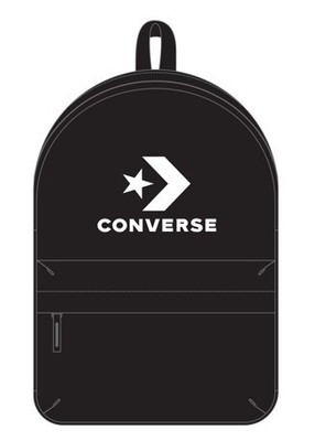 Rucksäcke Converse Speed 3 Large Logo Backpack Batoh Us Ns 10025485A04 Schwarz