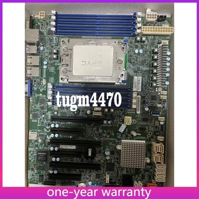 7402p+Supermicro AMD EPYC H11SSL-nc 2.8GHz 24 core motherboard+ CPU Open box