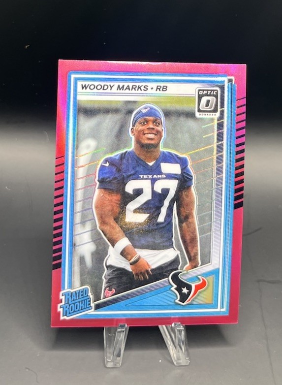 2025 Panini Optic - Rated Rookie Woody Marks #288 Pink (RC)