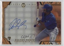 2015 Topps Tribute Orange 67/75 Dalton Pompey #TA-DPO Auto 7u1