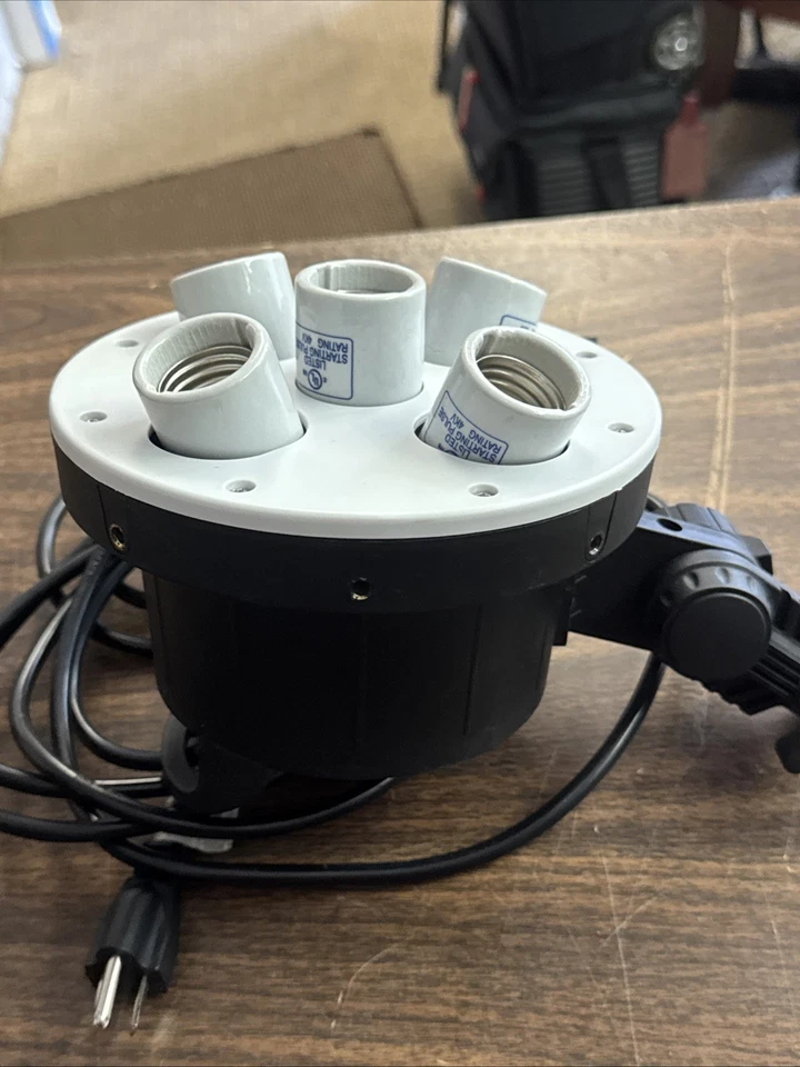 Cable de alimentación Westcott Basics D5 cabezal de luz de 5 enchufes de 6 pies (stfl) Foto 4 de 4