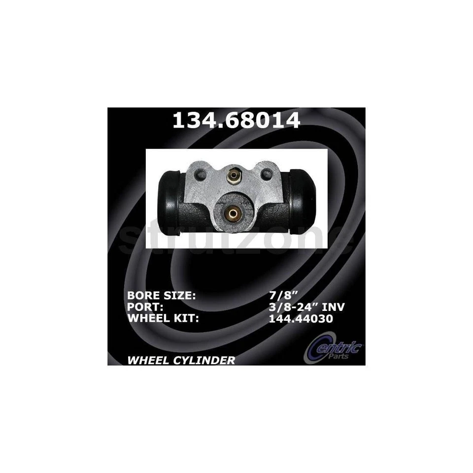 2x Piezas centradas del cilindro de rueda de freno de tambor trasero para Studebaker 8E5 1963-1964 Foto 4 de 4