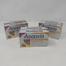 ASEPXIA  Acne Soap 6 Bars Salicylic Acid  And Sulfur No Oil Deep Cleansing