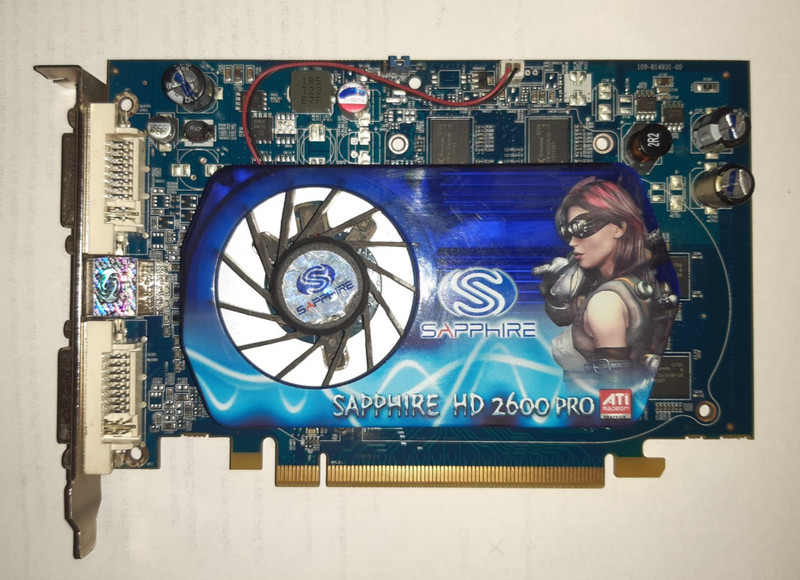 Sapphire ATI Radeon HD 2600 Pro 256MB PCI-E Graphics Card ✈️ Free Shipping 🚛 📦