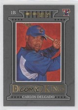 2004 Donruss Diamond Kings Inserts Black 19/100 Carlos Delgado #DK-15 0v0
