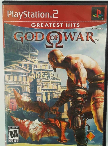 ☆ 🟥 God Of War   - Playstation 2 - GOOD (NTSC) 🟥 ☆