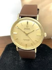 Omega Seamaster 499.068 Men's Watch Vintage 1966 Swiss Automatic Gold Dial 34mm