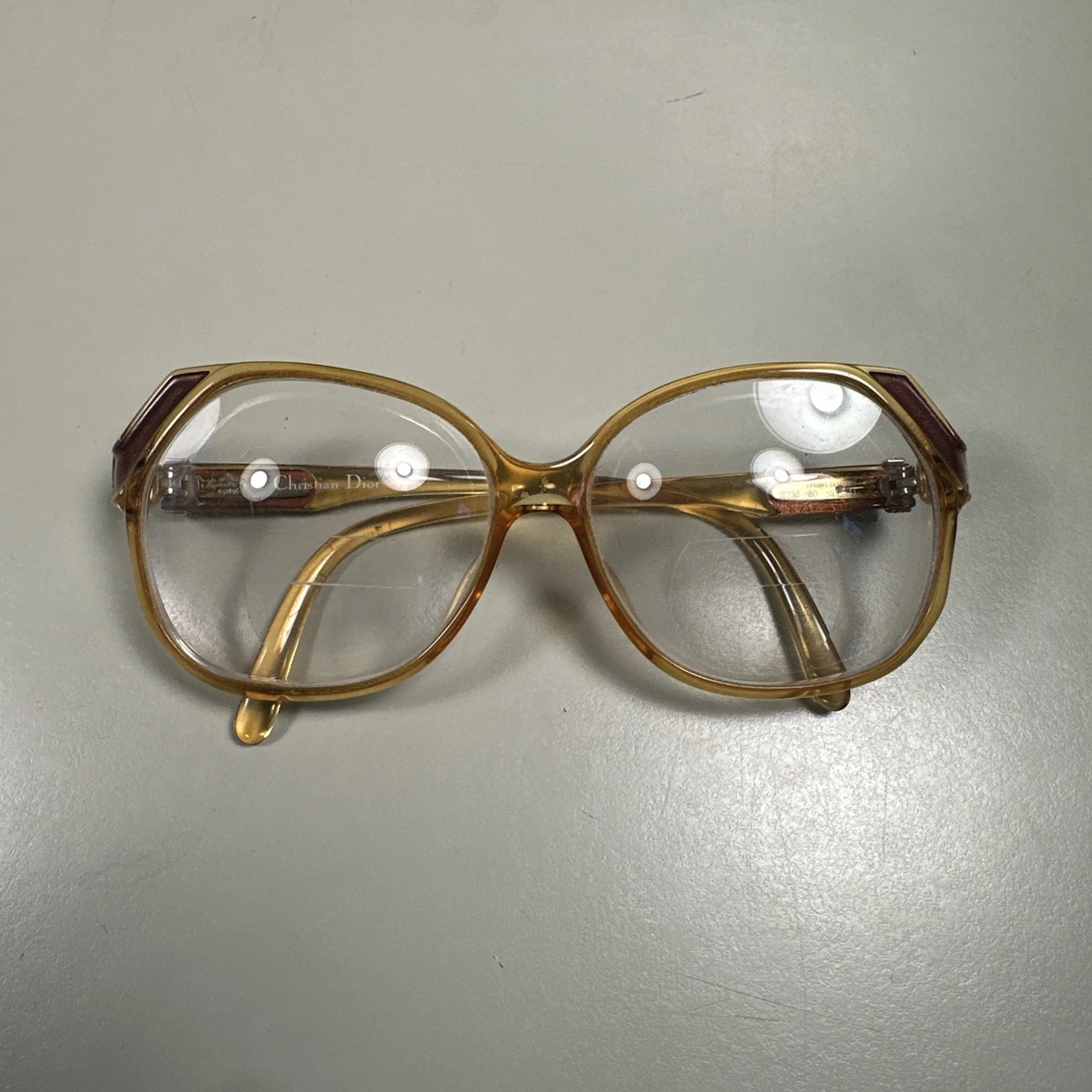 Dior Orange Original Vintage Sunglasses for sale | eBay