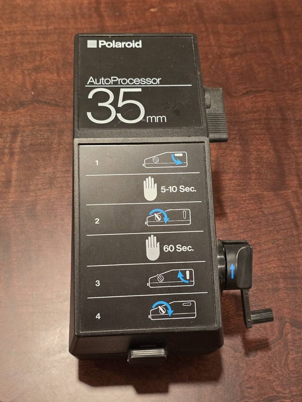 Vintage Polaroid Auto Processor 35mm Film Equipment Developing