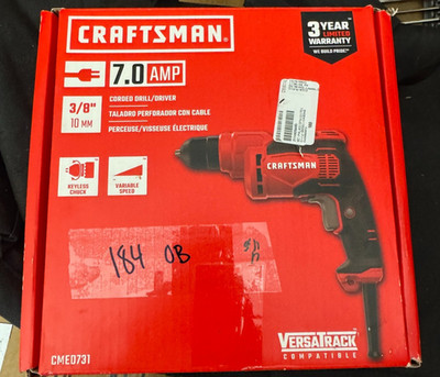 CRAFTSMAN 3/8-in Keyed Drill, CMED731