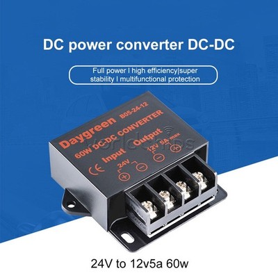 Step Down Reducer Module 24V to 12V 5A DC DC   Converter Regulator Radio 60W #zn