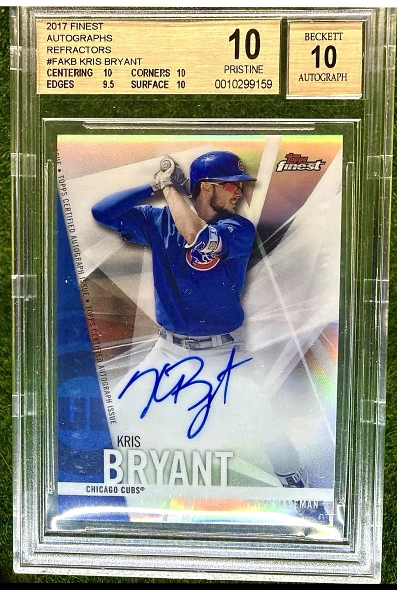 Kris Bryant 10 Graded Baseball Sports Trading Cards & Accessories
