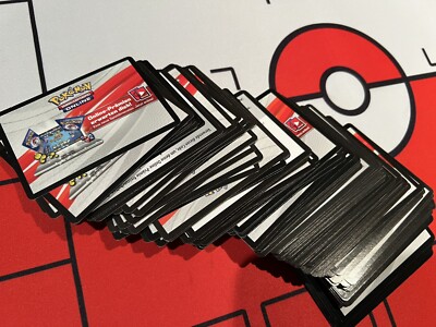 50x Random Booster Pack Code Karten Für Pokemon LIVE Online / PTCGO XY SM SWSH