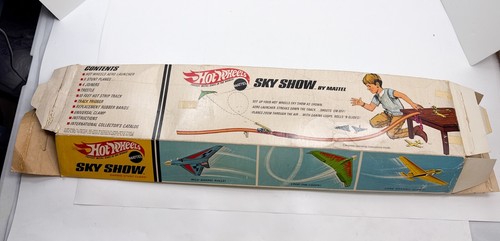 Hot Wheels Sky Show Set Vintage ORIGINALE 1969 SOLO SCATOLA Redline epoca LEGGI! - Foto 2 di 7