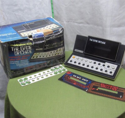 Waddingtons Game Console WADDINGTONS Game Machine vtg 1978 tabletop video-game system Shooting ...