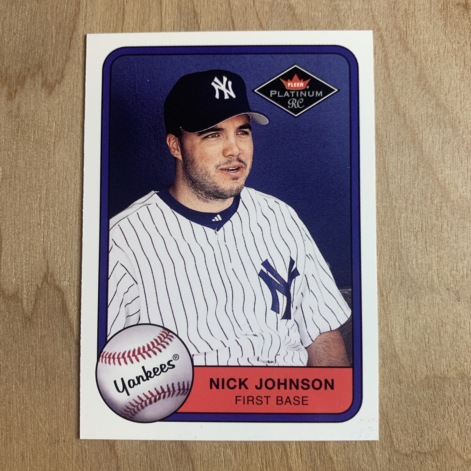 2001 Fleer Platinum Baseball #401 Nick Johnson
