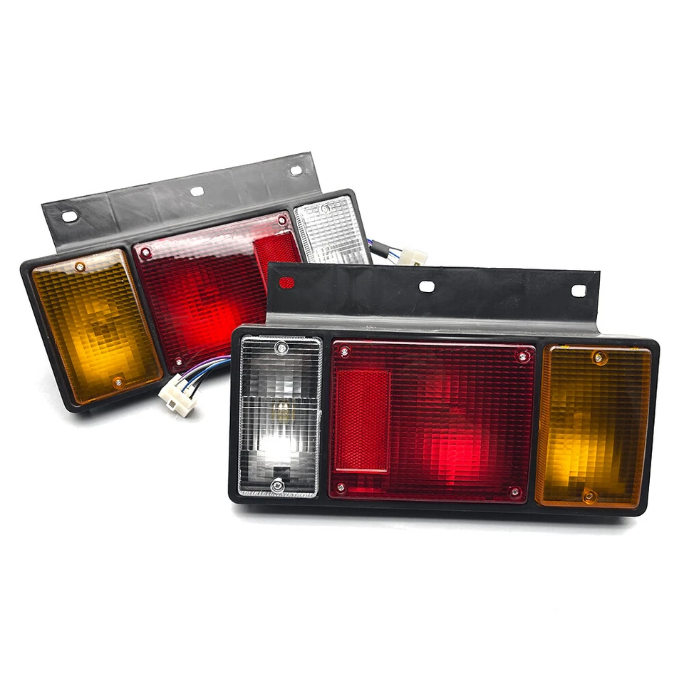 Pair Left&Right Tail Light Rear Lamp For Isuzu NPR NQR NRR FSR FRR 1987-2020 - Image 2 of 4