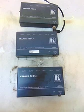 Lot Of 3 Kramer Tools 105S 1:5 High Resolution s-Video DA - S7351