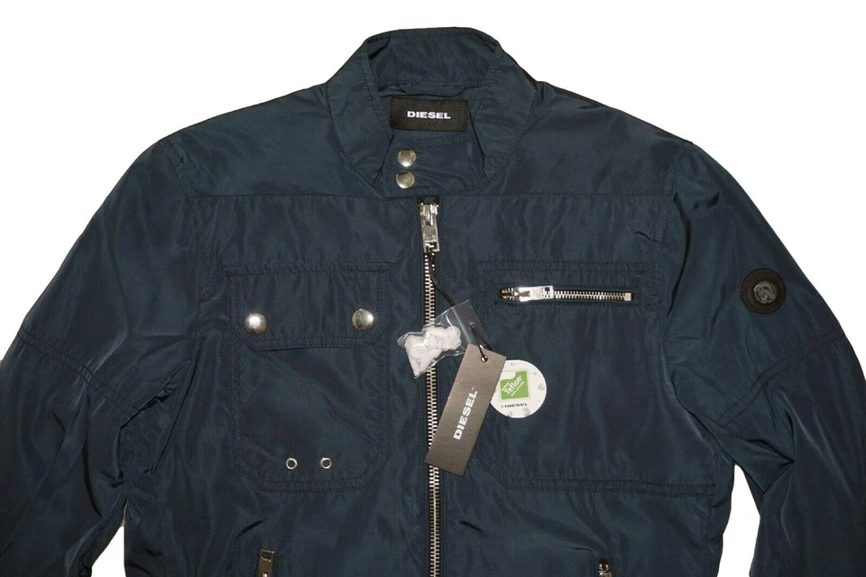 DIESEL J-RIDE JACKET NAVY SIZE S 100% AUTHENTIC - Image 2 of 4