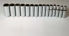 Craftsman 6point Deep Socket Set 3/8in. Drive SAE or Metric New