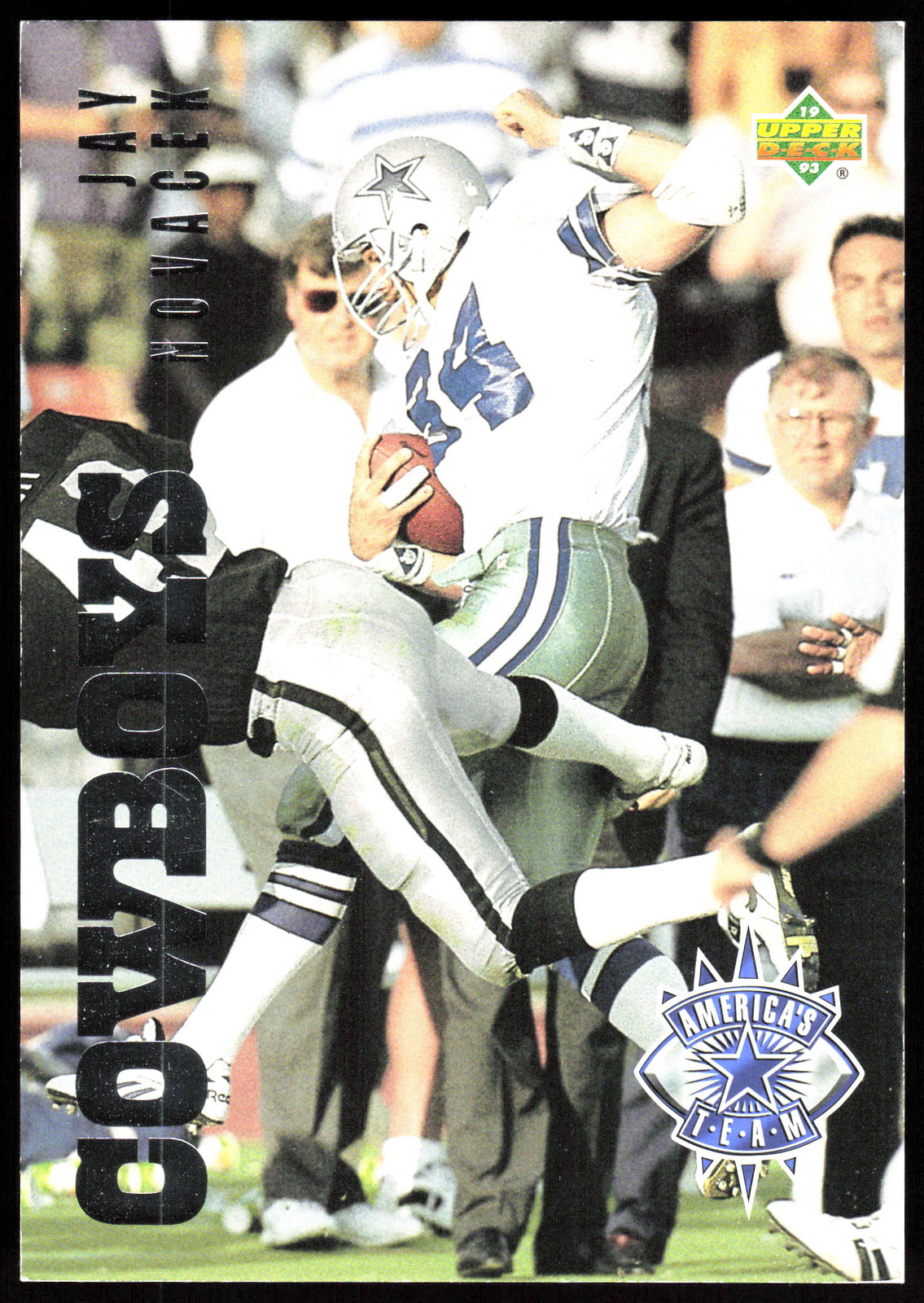 1993 Upper Deck #AT12 Jay Novacek America's Team