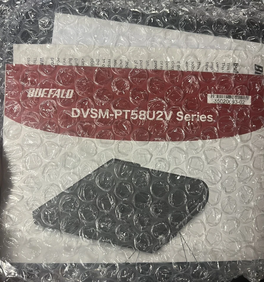 Buffalo Grabadora de DVD 8x Bus USB Portátil Alimentado para Windows y Mac DVSM-PT58U2VB Foto 2 de 4
