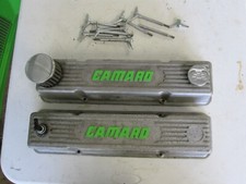 Camaro Aluminum Valve Covers Super Rare Lk Matched Pair 350 400 Sbc Camaro Aluminum Valve Covers Super Rare Lk Matched Pair 350 400 Sbc
