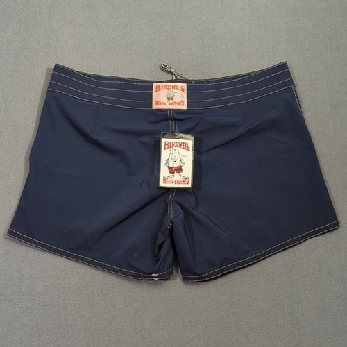 Birdwell Beach Britches Shorts Women's 14 Navy Blue 405 Board Shorts NWT