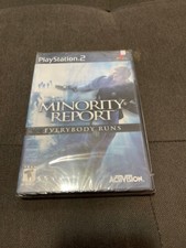 NEW SEALED VIDEO GAME: Minority Report - Everybody Runs PS2 PlayStation 2