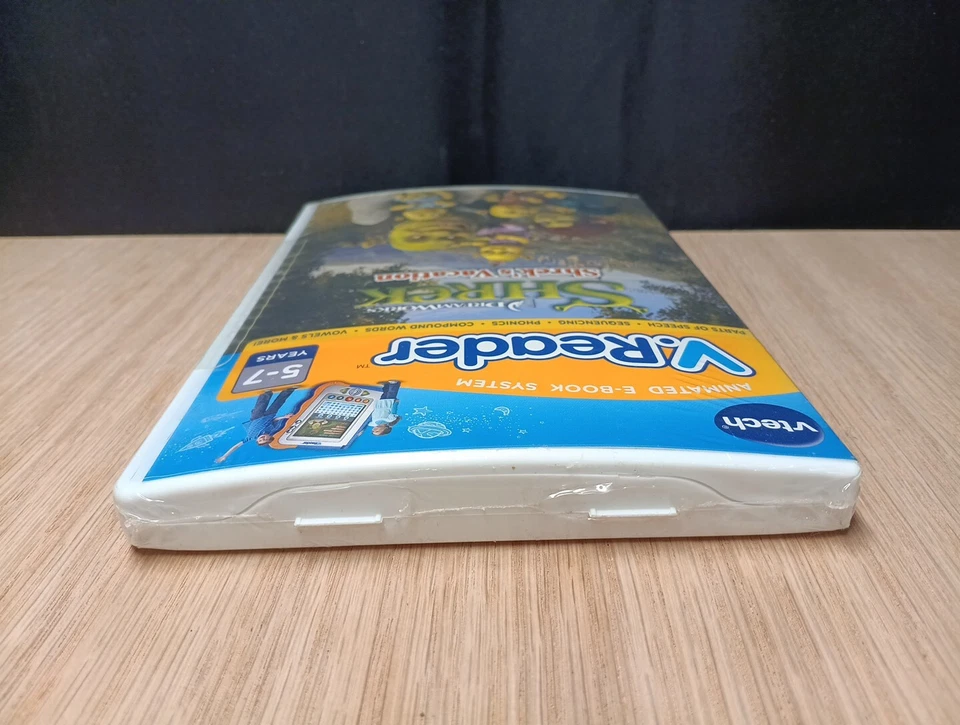 VTech V.Reader Animated E-Book System  Shrek's Vacation 5-7 Years Level Unopened - Image 4 of 4