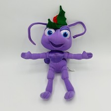 Disney Pixar Bugs Life Purple Plush Dot Ant 12" 1998 Mattel Vintage Stuffed
