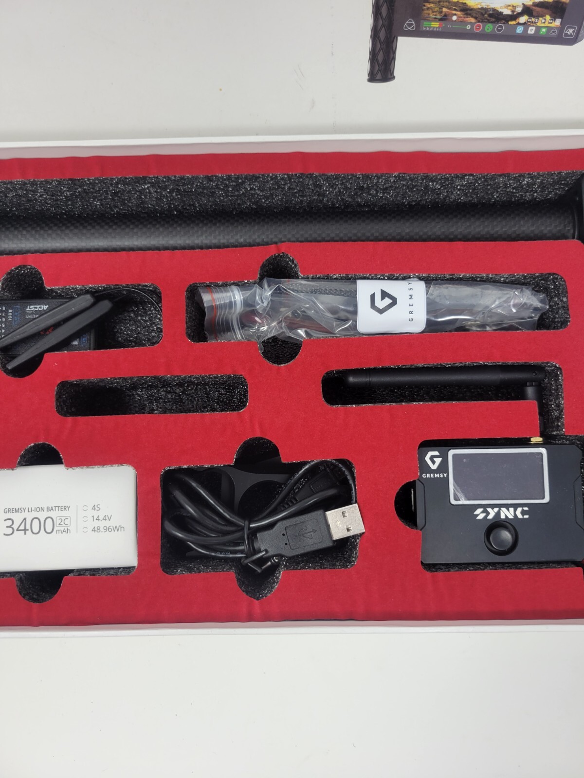 Gremsy Sync Handheld Kinetic Gimble.