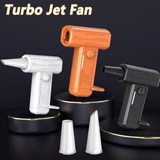 130000RPM Rechargeable Home Portable Mini Blower Cooling Fan Violent Motor Fans