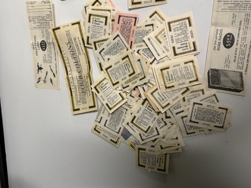 Massive Lot of 1970’s Chesterfield cigarette coupons Lot 3 - Picture 5 of 7