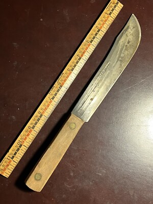 Antique 7  Blade Mountain Man/ Pioneer/ Trade/ Camp Knife,   *t