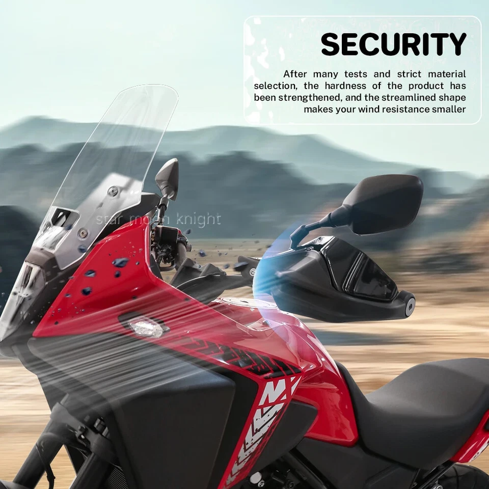Handlebar Wind Cover Protector Handguard Extension For Honda NX 400 NX 500 2024- - Image 3 of 4