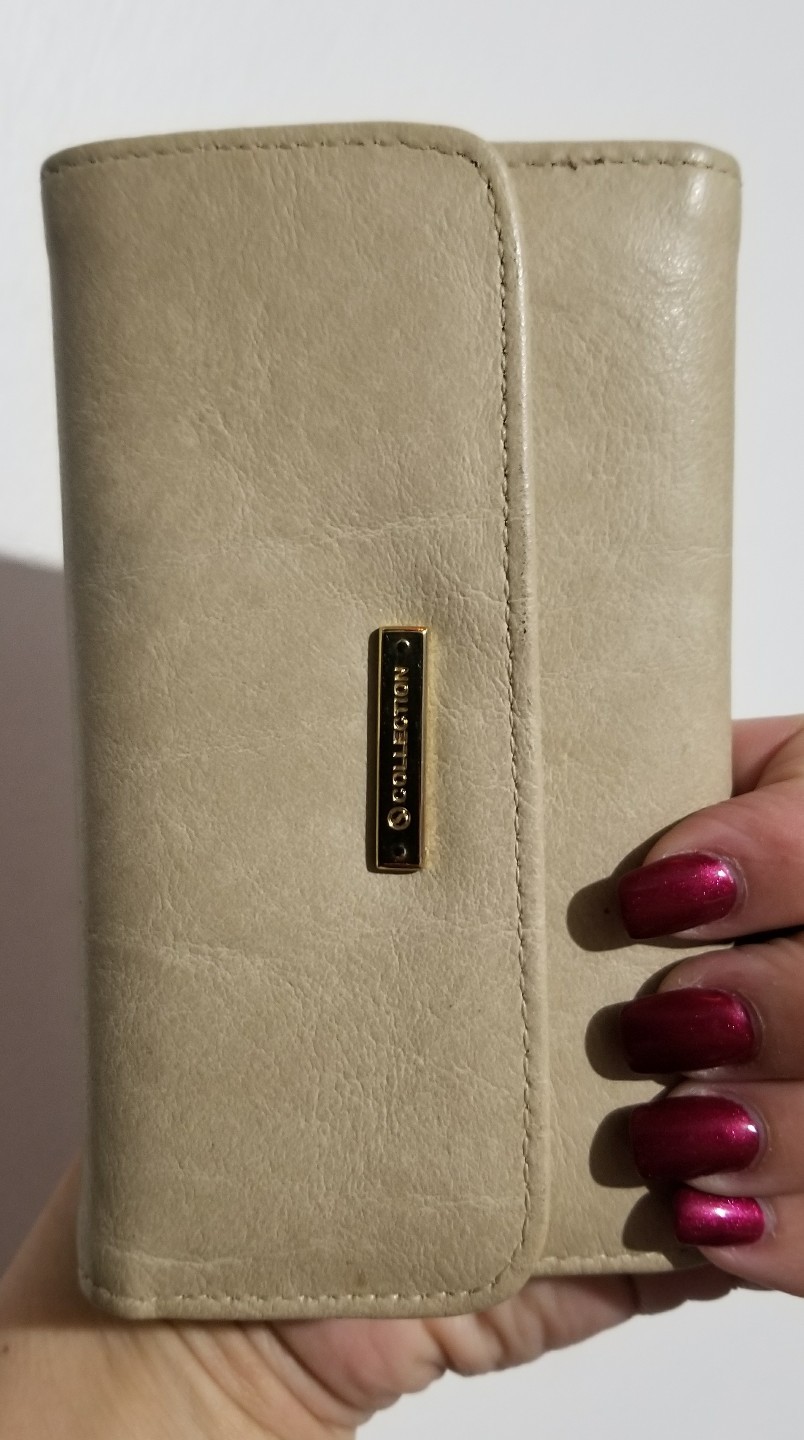 Womens Wallet Beige Color by Collection BIN33 Gem