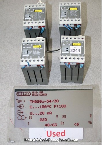 JUMO TM020W-54/30 Temperature Converter Temperature Monitor Temperature Limiter
