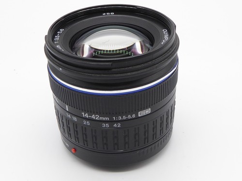 Olympus 14-42MM F3.5-5.6 ED Four Thirds Zoom Lens + Front cap optics clear - Picture 6 of 9