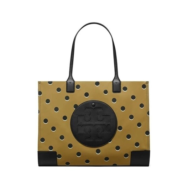 即発★TORY BURCH★ELLA PRINTED TOTE 145610 251ポルカドット TORY BURCH ELLA PRINTED TOTE 145610 251 Polka Dot Logo From