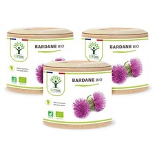 Bardane bio - Complément alimentaire - Fabriqué en France - 180 gélules