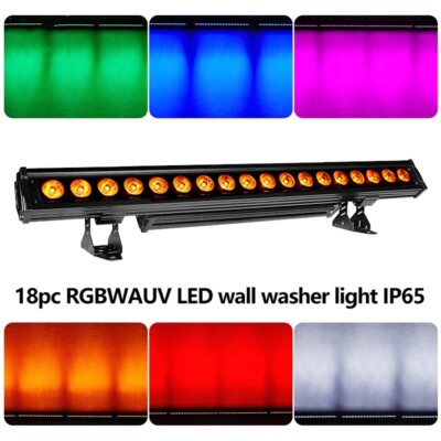 18x18 Outdoor LED Wall Washer Pixel Light Bar For Club Show Event