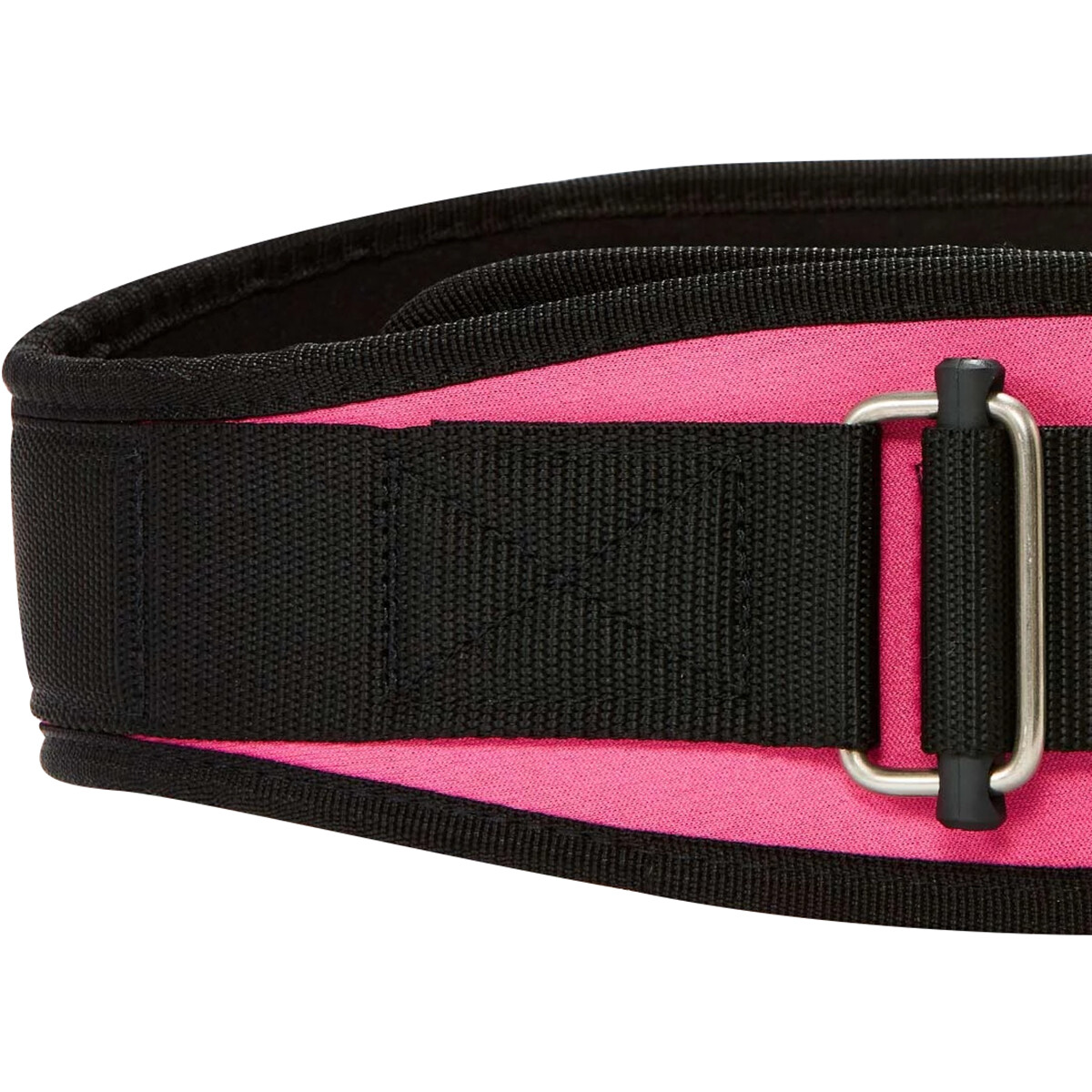 Cintura Pesi Schiek Sports 2006 In Nylon Rosa Per Powerlifting, Modello S-2006PK